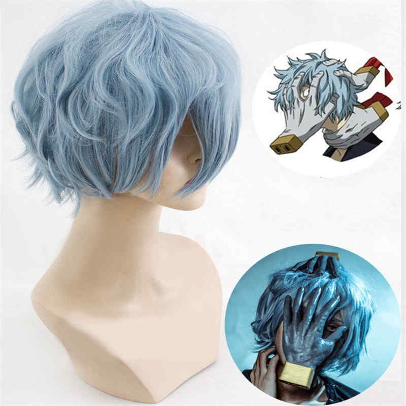 Shigaraki Tomura Boku No My Hero Academia Cosplay Costumes Cosplay perruque de cheveux perruque de cheveux Cap