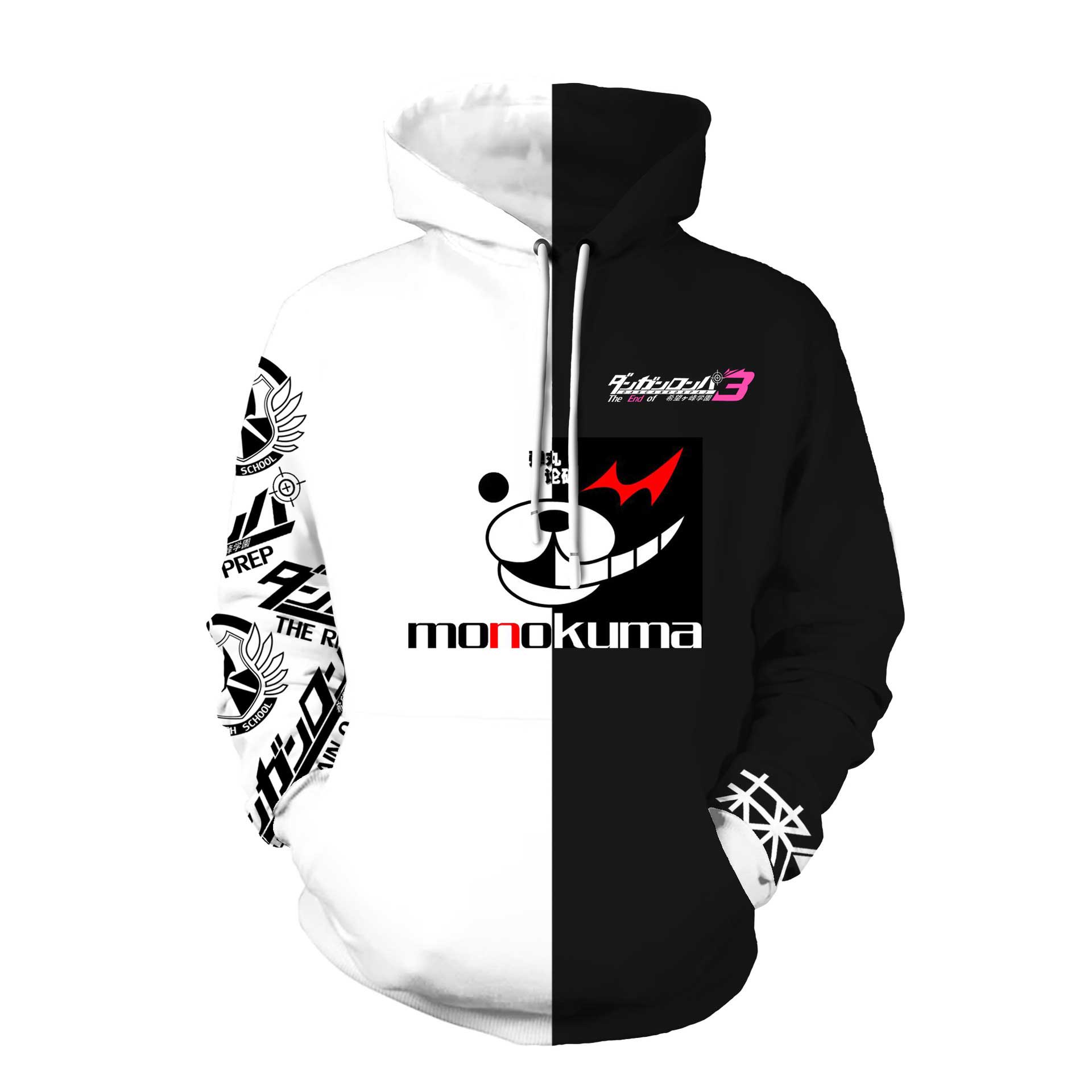 monokuma hoodie danganronpa: déclencheur heureux Havoc