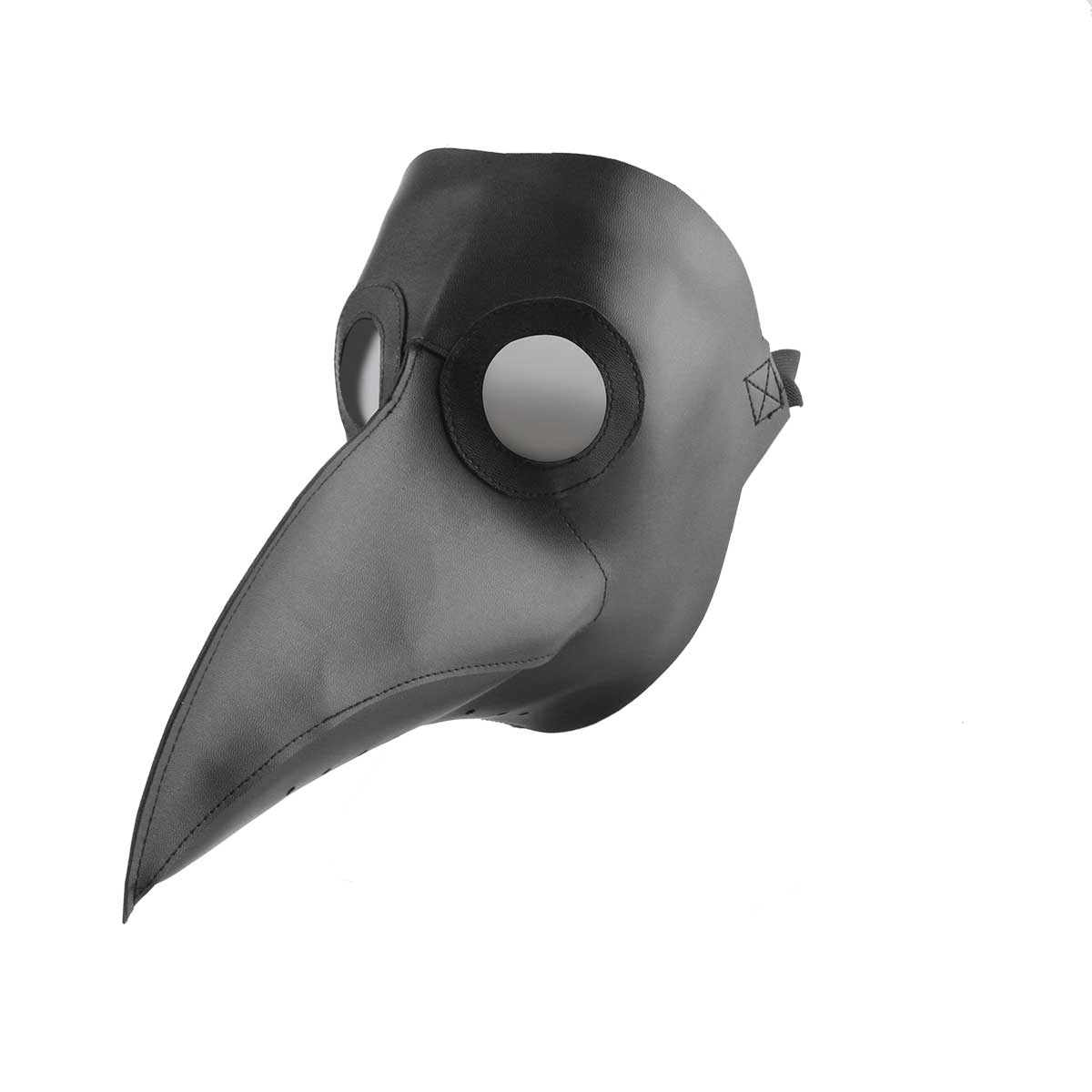 Cospaly dr. Beulenpest Steampunk peste doctor Masque brown PU Oiseaux en cuir Masques Beak